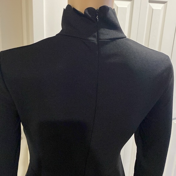 SHEIN - Black full length long sleeve stretchy dress Size S - Picture 8 of 15